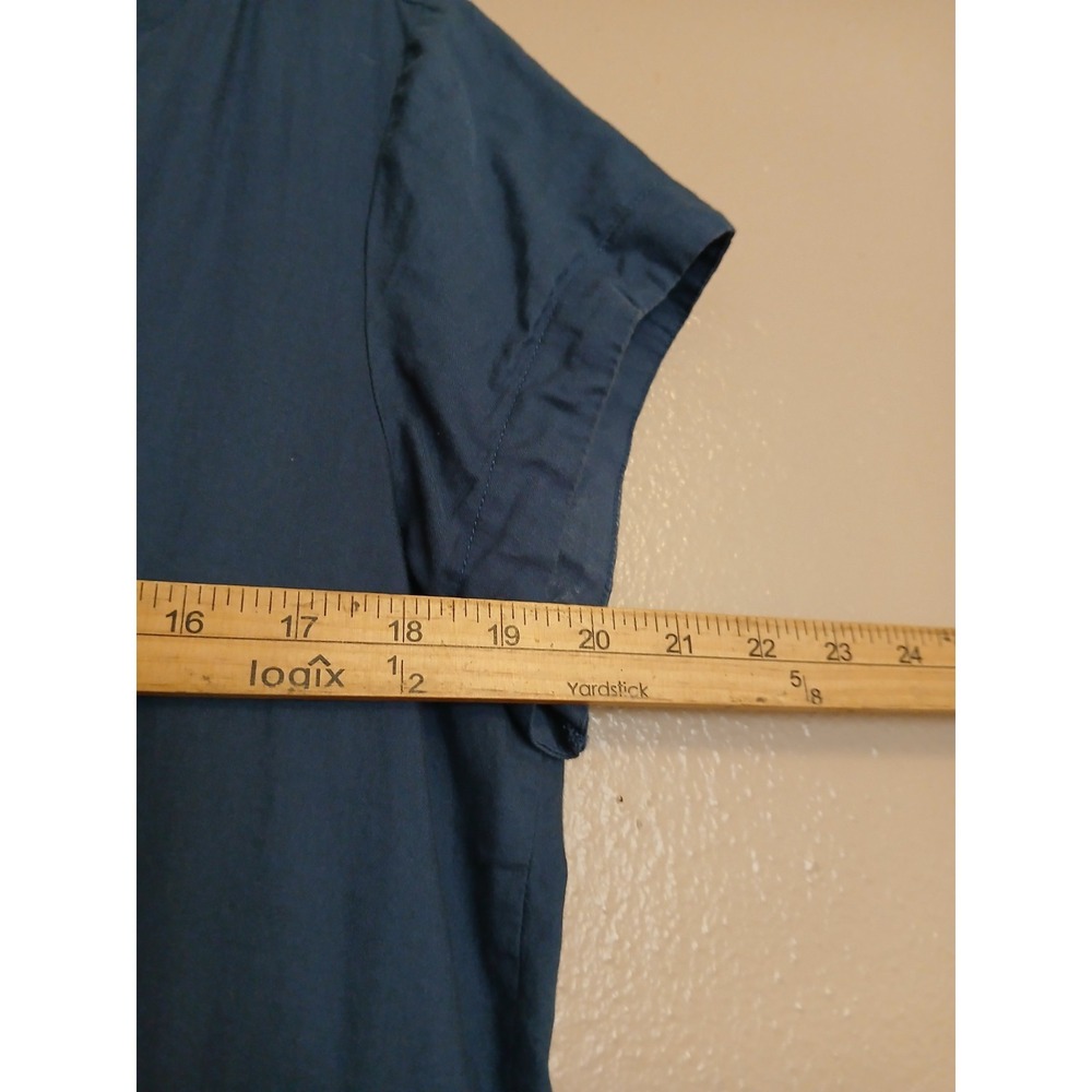 Pact Dress Large Tiered Maxi Organic Cotton Resort Beach Bohemian Boho Pockets - Picture 6 of 15